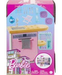 Mattel Barbie: Furniture and Accessory Pack - Dishwasher Theme (HJV34)