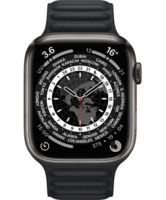 Apple Watch Series 6 44mm Titanium GPS+Cellular - Space Black (Atjaunināts, stāvoklis Ļoti labi)