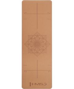 Jogas paklājiņš korķa pārklājums YM11 YOGA MAT TPE CORK HMS