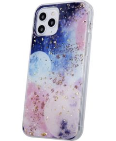 Fusion Gold Glam Galactic silikona vāciņš priekš Iphone 13 Pro