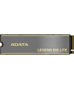 ADATA LEGEND 850 LITE 1 TB, SSD (dark grey/gold, PCIe 4.0 x4, NVMe 1.4, M.2 2280)