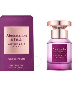 Abercrombie & Fitch Authentic Night Women Edp Spray 30ml