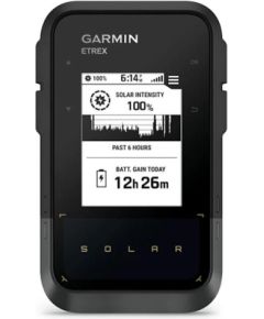 Garmin eTrex Solar Portatīvā GPS navigācijas ierīce ar saules enerģijas uzlādi