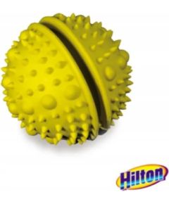 HILTON Spiked Ball 7.5cm in Flax Rubber - Dog Toy - 1 piece