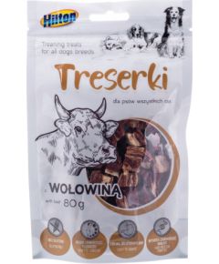 HILTON Treaning treats Beef - Dog treat - 80g