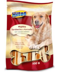 HILTON soft chicken sandwiches - dog treat - 100g