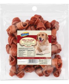 HILTON Knotted Lamb Bone 6 cm - dog chew - 500g