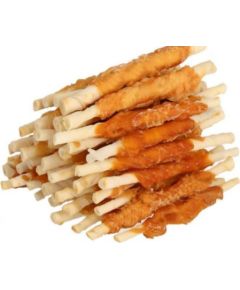 HILTON Chicken wrap white rawhide stick - Dog treat - 500 g