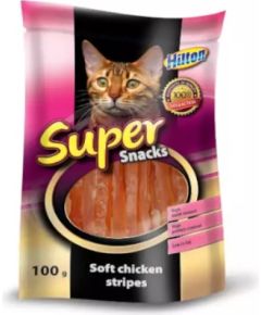 HILTON Soft chicken stripes - cat treats - 100g