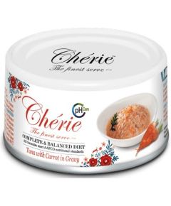 CHERIE Tuna with carrots - wet cat food - 80g