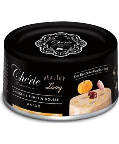 CHERIE Chicken and pumpkin mousse - wet cat food - 80g