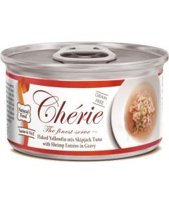 CHERIE Tuna with shrimp mix in gravy - wet cat food - 80g