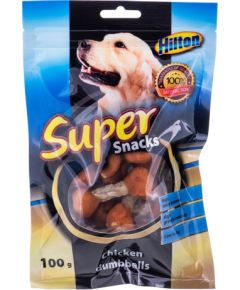 HILTON Chicken dumbbells - Dog treat - 100 g