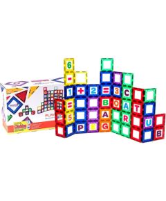 Magnetic tiles 3D Playmags 170 - 80 pcs set