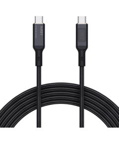 USB-C to USB-C Cable Aukey CB-MCC102, 100W, 1.8m (black)