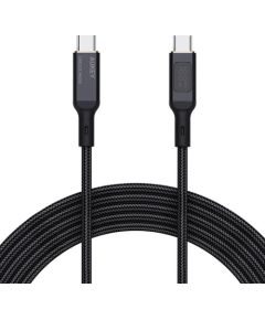 USB-C to USB-C Cable Aukey CB-MCC101, 100W, 1m (black)