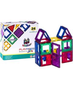 Magnetic tiles 3D Playmags 162 - 24 pcs set