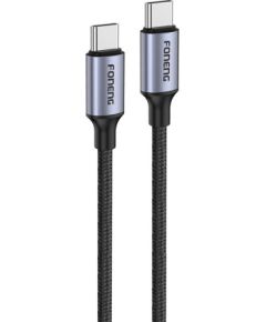 Cable USB-C to USB-C Foneng X95 1.2m 60W (gray)