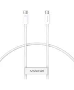 Kabel USB-C do USB-C Baseus Superior USB4, 240W, 1m (biały)