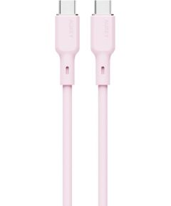 USB-C to USB-C Cable Aukey CB-SCC102, 100W, 1.8m (pink)