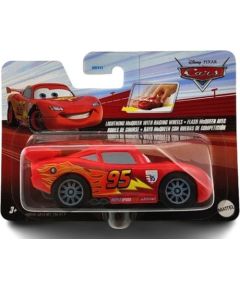 Mattel Disney: Cars On the Road - Lightning McQueen with Racing Wheels Vehicle (HWY41)