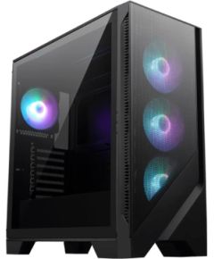 Case MSI MAG FORGE 321R AIRFLOW MidiTower Case product features Transparent panel ATX MicroATX MiniITX Colour Black MAGFORGE321RAIRFLOW