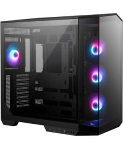 Case MSI MAG PANO 100R PZ MidiTower Case product features Transparent panel ATX MicroATX MiniITX Colour Black MAGPANO100RPZ