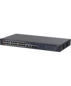 Switch DAHUA CS4228-24GT-240 Desktop/pedestal Rack 2xSFP 26xRJ45 240 Watts CS4228-24GT-240