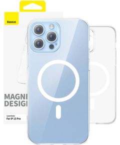 Magnetic Phone Case for iP 13 PRO Baseus OS-Lucent Series (Clear)