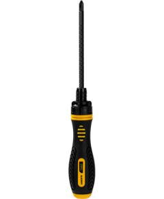 Ratchet screwdriver Deli Tools EDL626011, 6/PH2x180mm