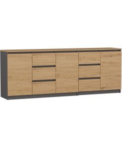 Top E Shop Topeshop COSTA ANT/ART BA KPL chest of drawers