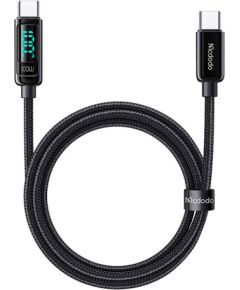 Mcdodo CA-8820 100W USB-C to USB-C cable, 1.2m (black)