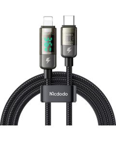 Mcdodo CA-3600 USB-C to Lightning cable, auto power off, 36W, 1.2m (black)