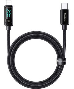 Mcdodo CA-8810 USB-C to Lightning cable, 36W, 1.2m (black)