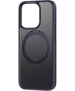 Phone Case with Stand Baseus SkyRing 360° for iP 14 Pro +tempered-glass and cleaning kit (purple)