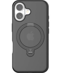 Torras Ostand Spin Case for iPhone 16 (Black)