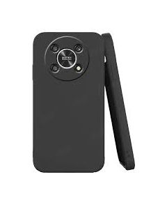 Fusion Soft Matte Back Case Silikona Aizsargapvalks Priekš  Honor Magic 4 lite melns