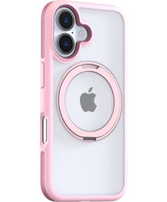 Torras Ostand R Fusion Case for iPhone 16 (Pink)