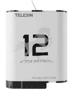 High performance stamina battery TELESIN  for GoPro Hero 12/11/10/9