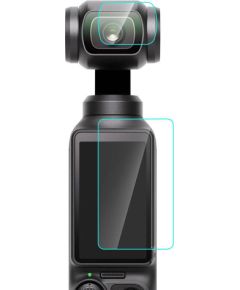 Puluz Tempered Glass Lens and Screen Protector DJI OSMO Pocket 3