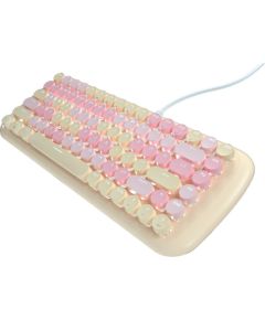 MOFII Candy M wired mechanical keyboard (cream)