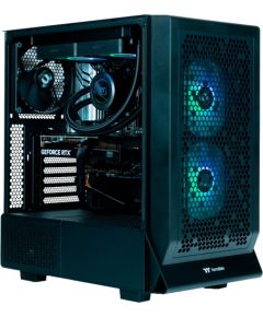 Thermaltake Toughline Liquid C300i, gaming PC (black/transparent, Windows 11 Home 64-bit)