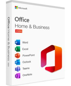 Microsoft Office Home and Business 2024 English EuroZone Medialess