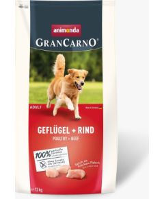 ANIMONDA Gran Carno Adult Poultry with Beef - dry dog ​​food - 12 kg