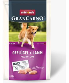 ANIMONDA Gran Carno Adult Poultry with Lamb - dry dog ​​food - 4 kg