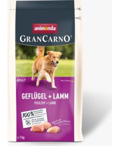 ANIMONDA Gran Carno Adult Poultry with Lamb - dry dog ​​food - 1 kg