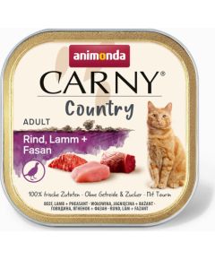 ANIMONDA Carny Country Beef, Lamb + Pheasant - wet cat food - 100 g