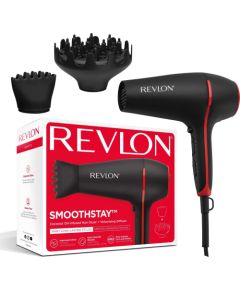 Suszarka Revlon Revlon Smoothstay Coconut Oil RVDR5317E fén na vlasy, 2000 W, 2 rychlosti, 3 teploty, černá