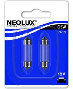 NEOLUX N239-02B C5W 5W 12V SV8.5-8 numura apg. spuldze komplekts 2gab.