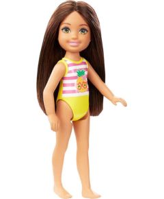 Mattel Barbie®: Club Chelsea Beach Doll with Brown Hair (JBG72)